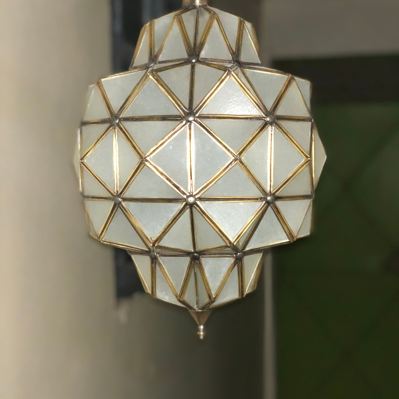 Creative Ceiling Lamp – Available in Two Sizes and Multiple Brass Finishes, Ideal for Home Lighting