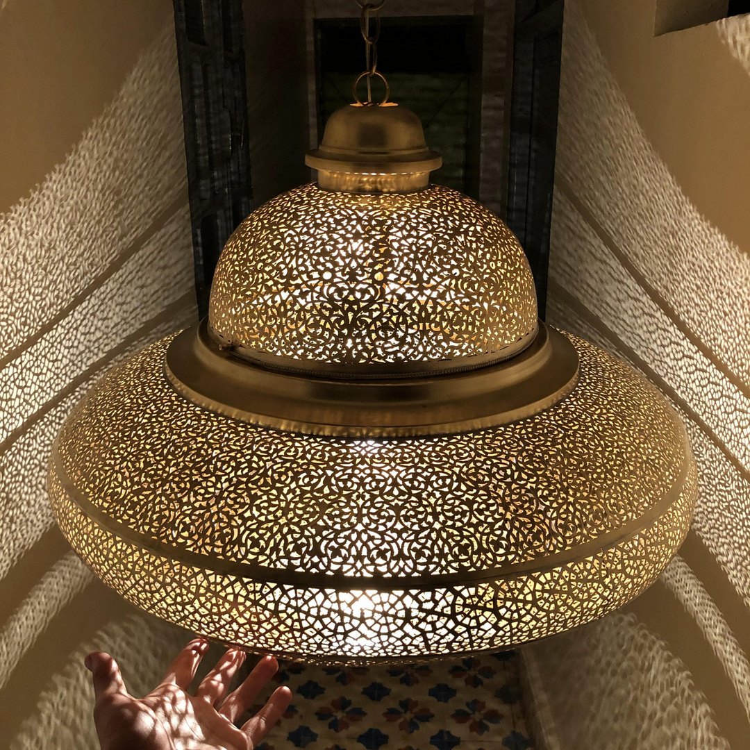 BRASS CEILING LIGHT , LUBNA