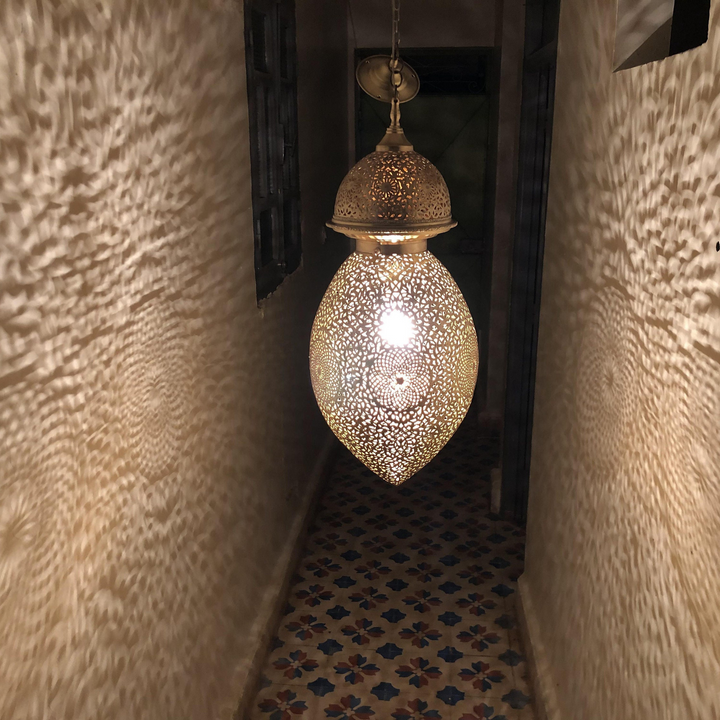 BRASS CEILING LIGHT , ALI
