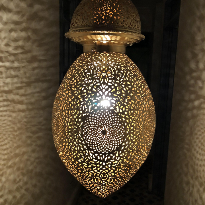 BRASS CEILING LIGHT , ALI