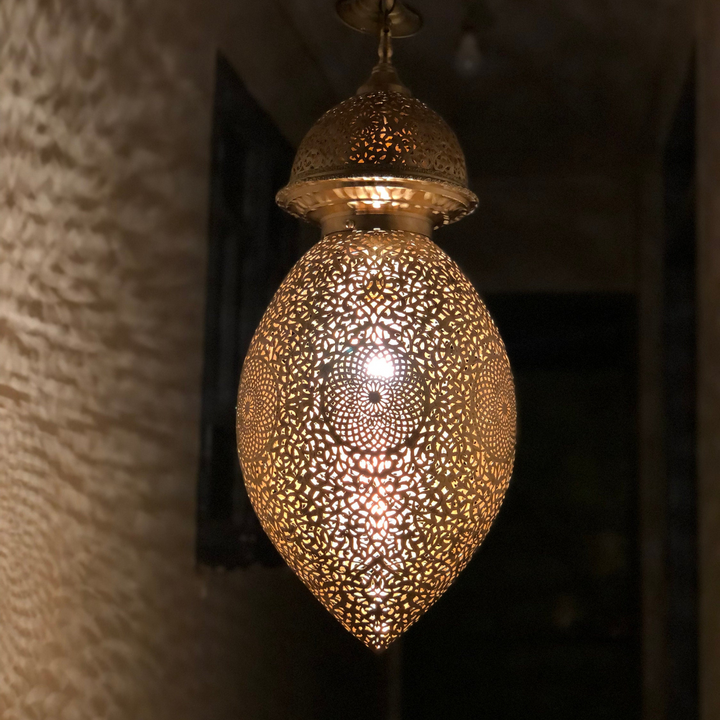 BRASS CEILING LIGHT , ALI