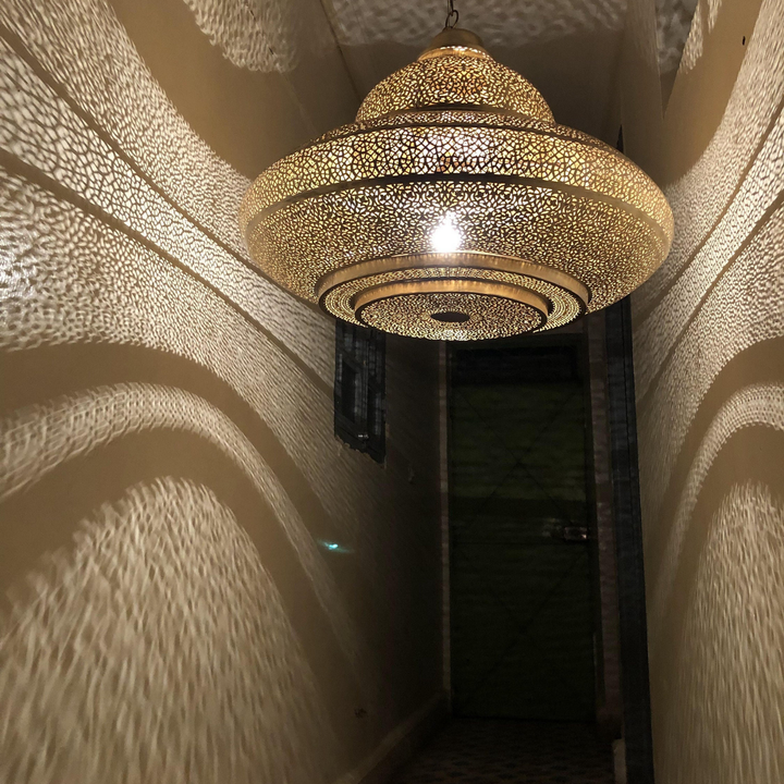 BRASS CEILING LIGHT , LUBNA