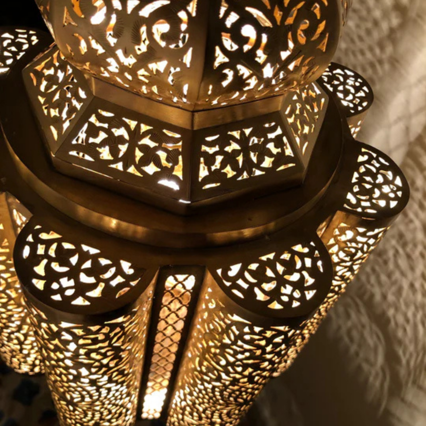 Artisan Moroccan Chandeliers – Stunning Brass in Diverse Colors.