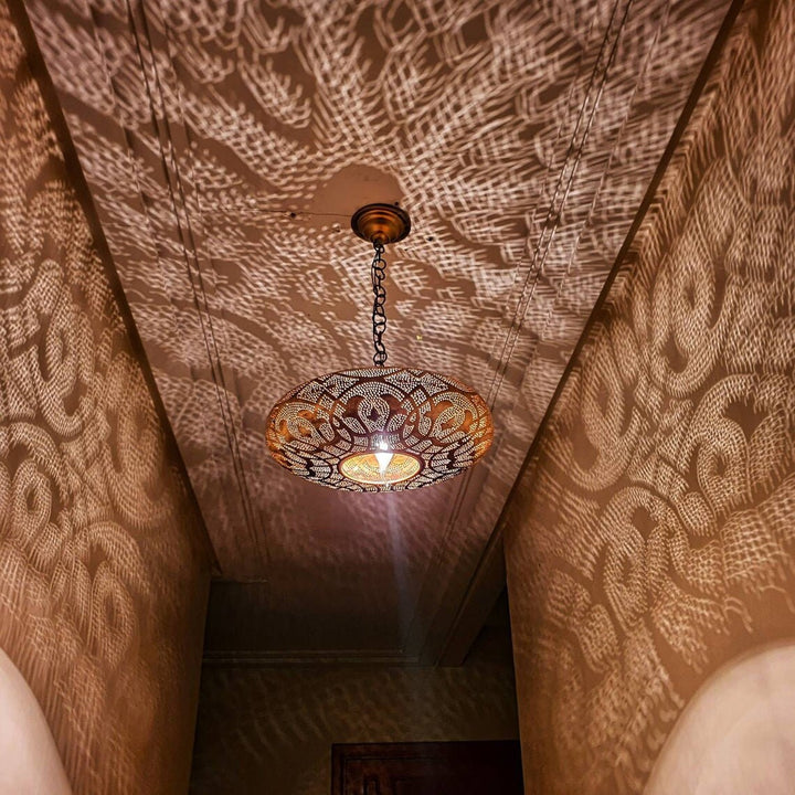 BRASS CEILING LIGHT , OMAR