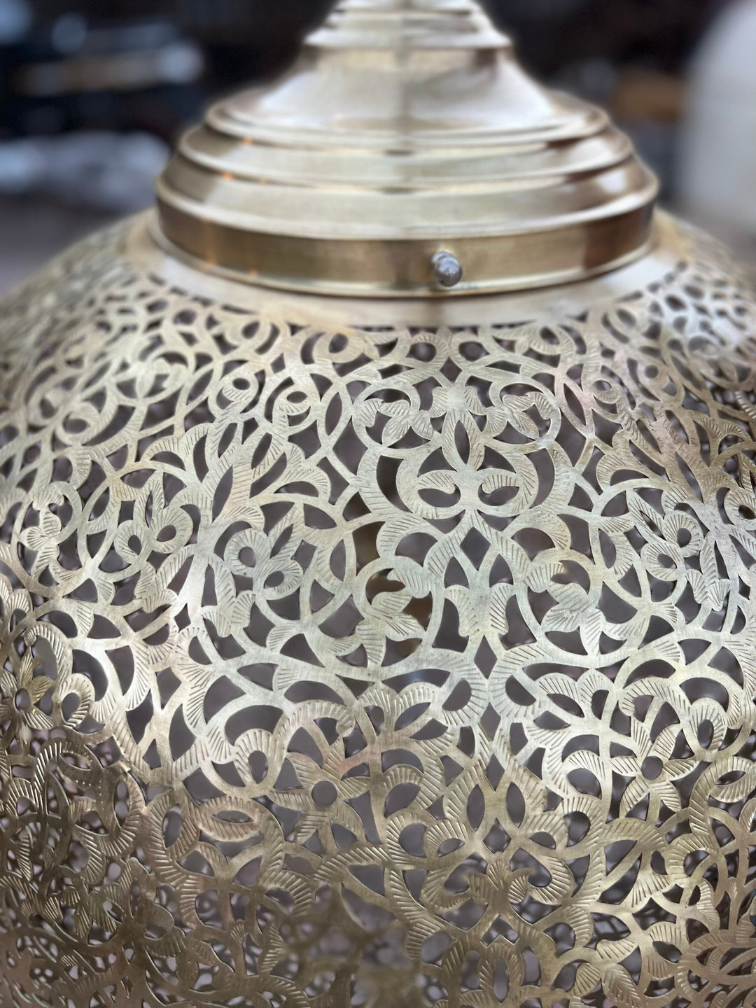 BRASS CEILING LIGHT , LOUZ