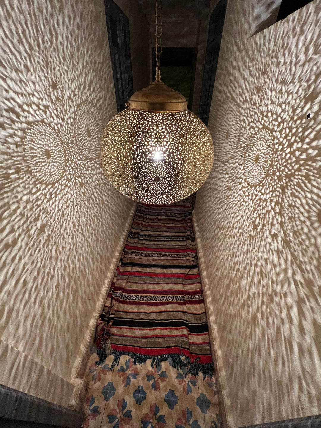 BRASS CEILING LIGHT , LUBNA