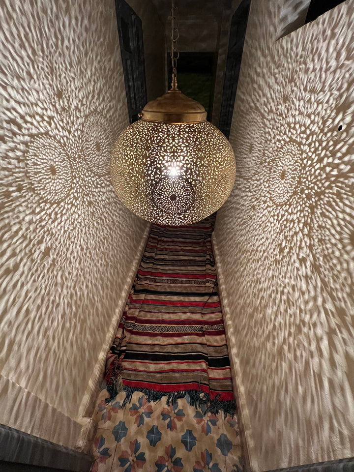 BRASS CEILING LIGHT , LUBNA