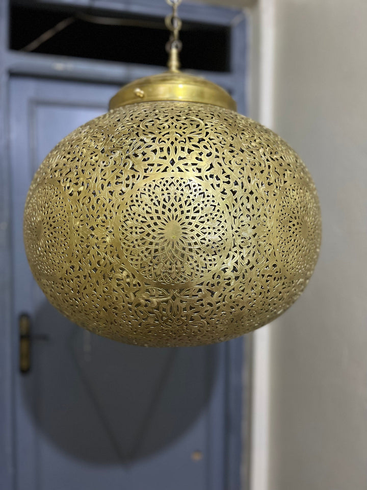 BRASS CEILING LIGHT , LUBNA
