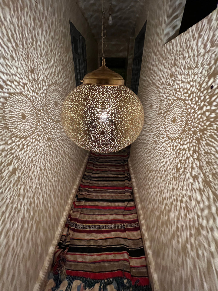 BRASS CEILING LIGHT , LUBNA