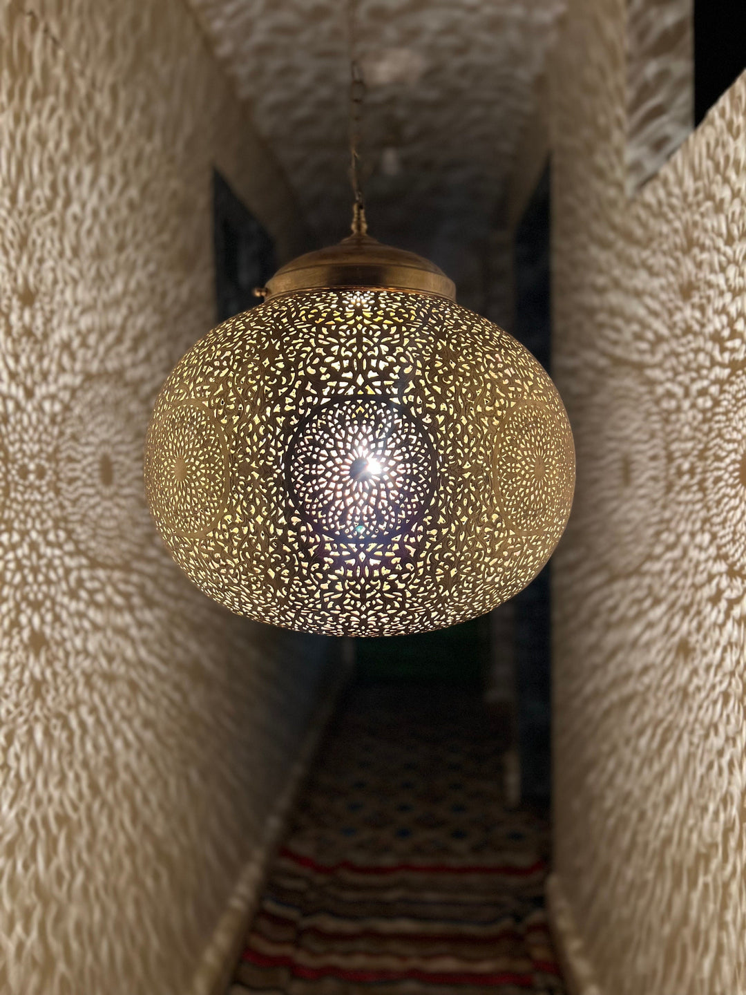 BRASS CEILING LIGHT , LUBNA