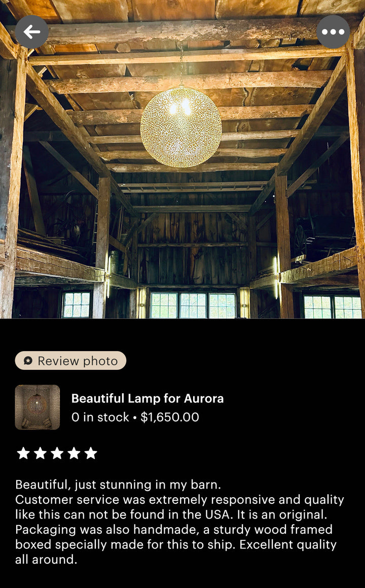 BRASS CEILING LIGHT , LOUZ