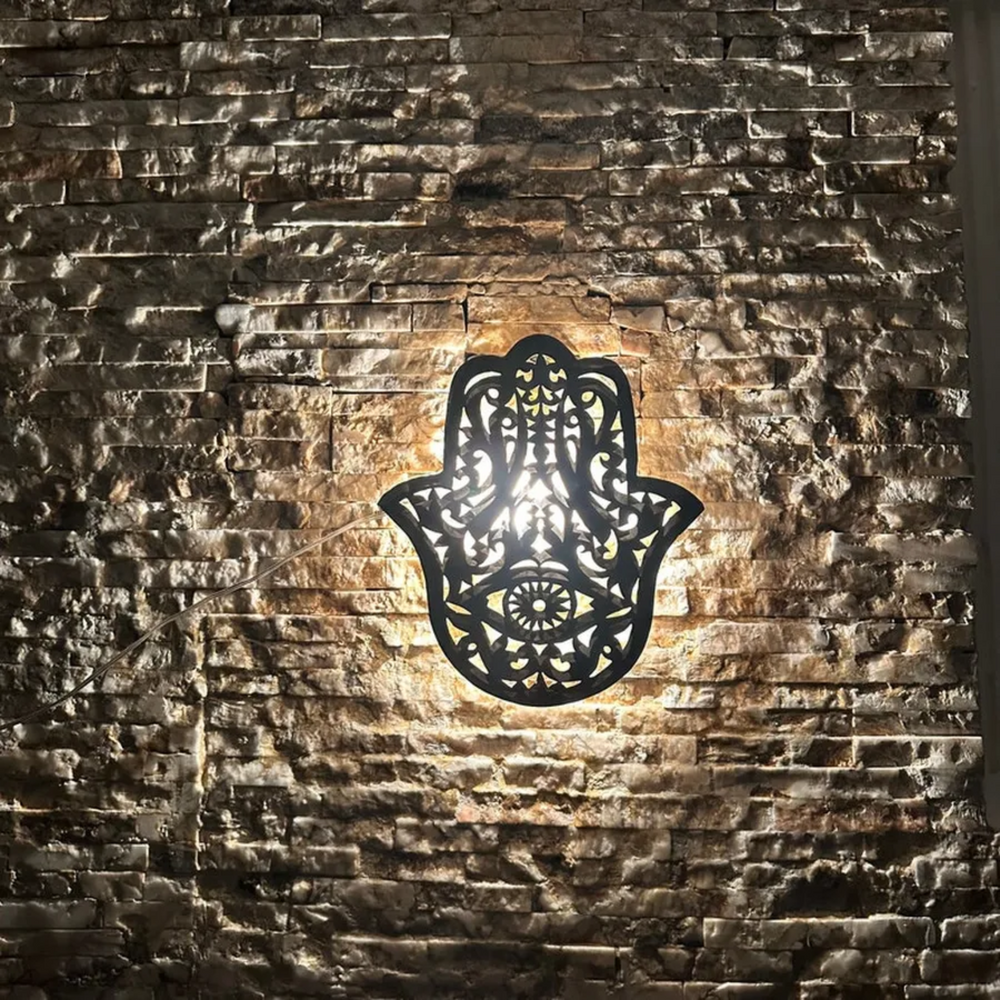 Brass Wall Sconce Khemissa wall lamp with soft side lighting and artisan brass finish for cozy interiors